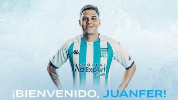 Juan Fernando Quintero es nuevo jugador de Racing