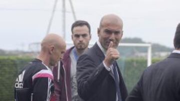 Zidane ya tiene la Licencia UEFA Pro.