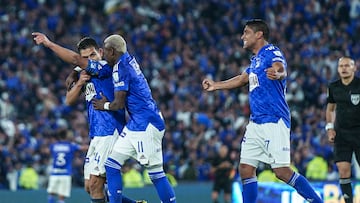 Millonarios venció 1-0 a Junior en El Campín por la fecha 5 de los cuadrangulares de la Liga BetPlay.