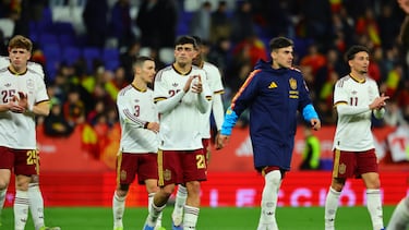 31/03/26 PARTIDO AMISTOSO CORNELLA RCDE STADIUM
SELECCION ESPAÑOLA ESPAÑA - EGIPTO
FIN E PARTIDO JOAN GARCIA DEBUT