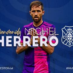 Míchel Herrero refuerza el centro del campo tinerfeño