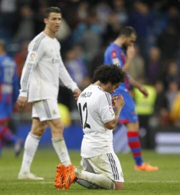 Marcelo con el Real Madrid. 