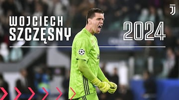 Juventus: Wojciech Szczesny renews contract until 2024