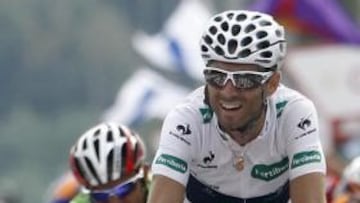 Valverde y Purito, en meta.