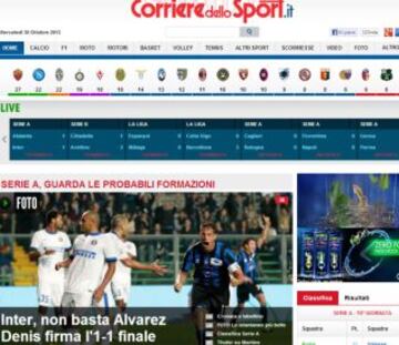 Portadas de la prensa extranjera