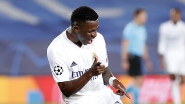 Zidane guía a Vinicius