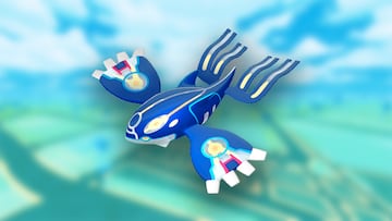 Kyogre es un Pokémon legendario de tipo agua introducido en la tercera generación. Kyogre es la mascota de Pokémon Zafiro y Pokémon Zafiro Alfa. Forma parte del trío creador.