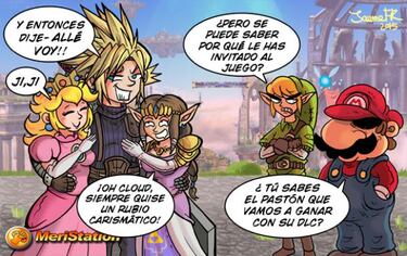 ¿Por qué han invitado a Cloud a Super Smash Bros.?