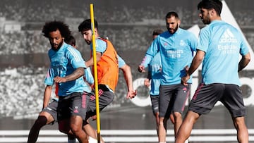 Valverde, ausente en el entrenamiento del Real Madrid