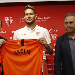 Vaclik: "Estaba convencido de que el Sevilla era mi sitio"