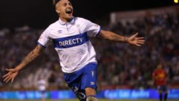 Nicolás Castillo, la gran figura ante Unión Española