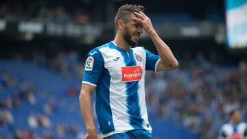 Martín Demichelis, con la camiseta del Espanyol.