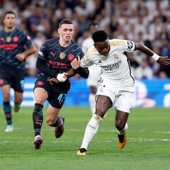 Vinicius iguala un registro Messi en rondas KO de Champions League