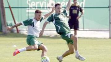 Aarón Ñíguez, uno de los jugadores a los que los médicos de la LFP han hecho un control antidopaje por sorpresa.