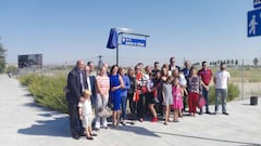 Inaugurada hoy la calle Di Stéfano en Valdebebas