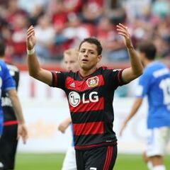 Amargo debut de Chicharito en la Bundesliga con el Leverkusen