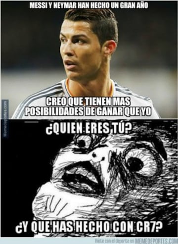 Los mejores memes de la gala del Balón de Oro 2015