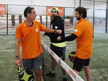 Rubén de la Red, Alfonso Pérez y Mista. 
 