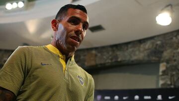 Tévez, sincero: "En China estuve siete meses de vacaciones"