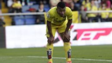 Uche, con el Villarreal.