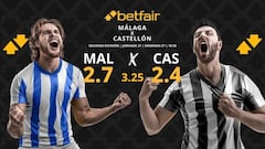 Málaga CF vs. CD Castellón: horario, dónde ver, pronósticos y clasificación