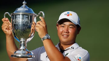 El surcoreano Kim, campe¨®n del Wyndham Championship