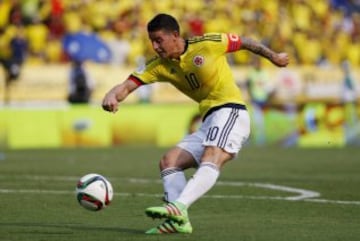 Las mejores imágenes del partido entre Colombia y Ecuador