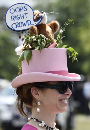 Glamour y sombreros imposibles en Ascot