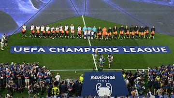 PSG - Inter, en directo: final de la Champions League 2025, hoy en vivo