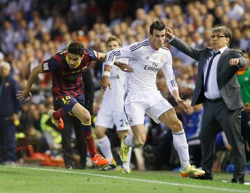 La cabalgada de Bale en la que dejó atrás a Marc Bartra y dio al Real Madrid la Copa del Rey en 2014 contra el Barcelona en Mestalla.