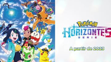 pokemon horizontes nuevo anime escarlata purpura paldea trailer