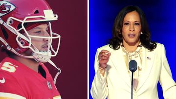 Mahomes on Kamala Harris as a 'cool' example for his daughter