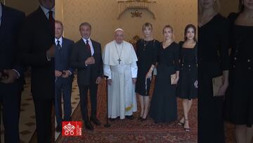 Vídeo: Sylvester Stallone visitó el Vaticano y se tomó foto con el Papa