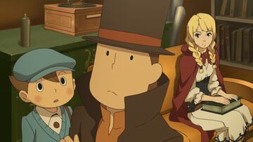 Captura de pantalla - El Profesor Layton vs. Phoenix Wright: Ace Attorney (3DS)