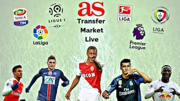 Transfer market live online: Monday 17 July 2017