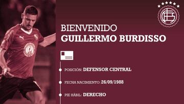 Guillermo Burdisso vuelve a jugar: "Feliz por esta posibilidad"