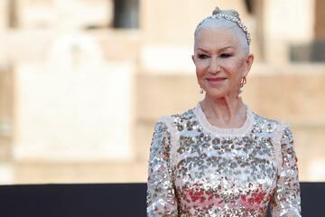 La actriz Helen Mirren, miembro del reparto de la película.