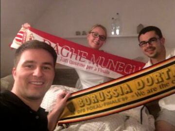 La solidaridad de los fans del Dortmund con los del Mónaco