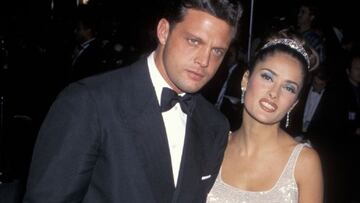 La noche en la que Luis Miguel acompañó a Salma Hayek a los Premios Oscar