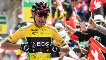 Egan Bernal gan&oacute; la Vuelta a Suiza 2019