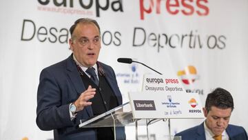 Tebas dice que llamarán Wanda a La Peineta: no está decidido