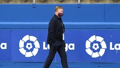 Koeman defends first season in charge of Barcelona: "You can't ask for a double every year"