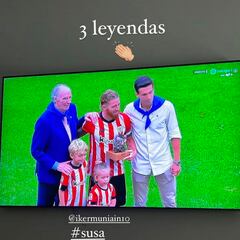 Guiño de Ander Herrera al Athletic