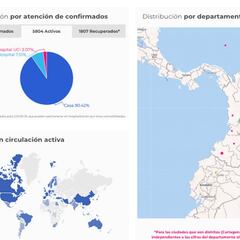 Mapa de casos y muertes por coronavirus por departamentos en Colombia: hoy, 5 de mayo