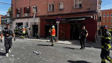 Una explosión en un bar de Madrid deja al menos 25 heridos