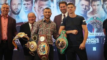 Lomachenko - Campbell: TV, horario, cartelera y cómo ver