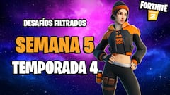 Fortnite Temporada 4: desafíos filtrados Semana 5 y Wolverine
