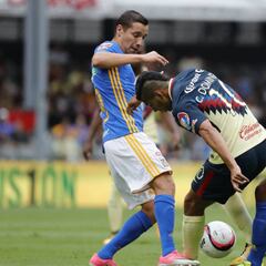 América y Tigres regalan intenso empate en el Azteca