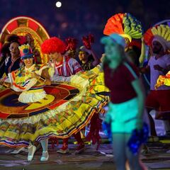 Mucho color: Así fue la inauguración de Copa América