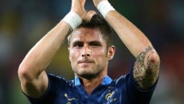 Giroud, con Francia.